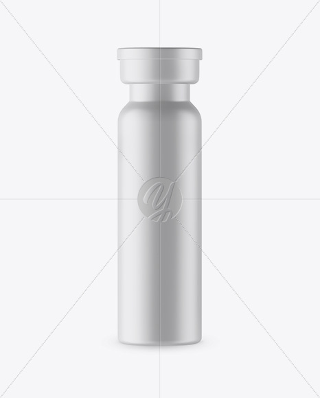 Matte Medical Ampoule Mockup