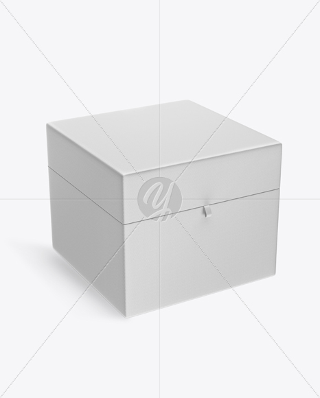 Textured Gift Box Mockup