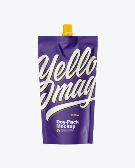 Matte Doy-Pack Mockup