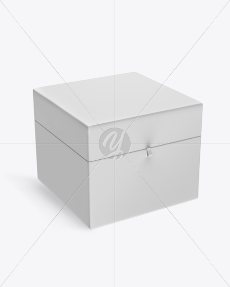 Matte Gift Box Mockup