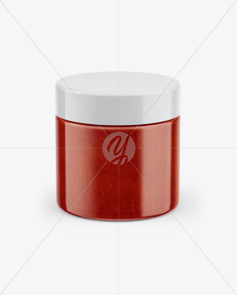 Sauce Jar Mockup