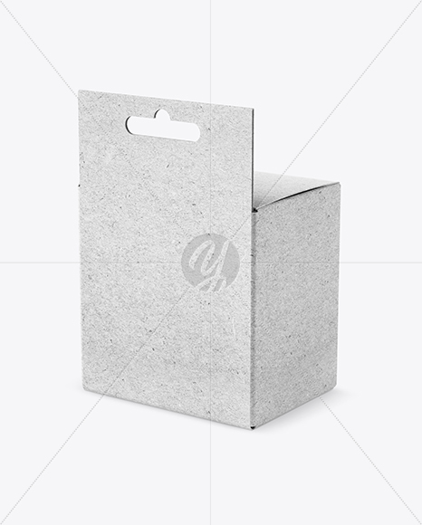 Kraft Paper Box Mockup