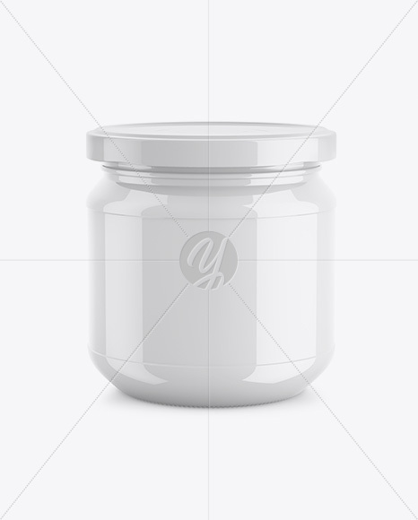 Glossy Jar Mockup