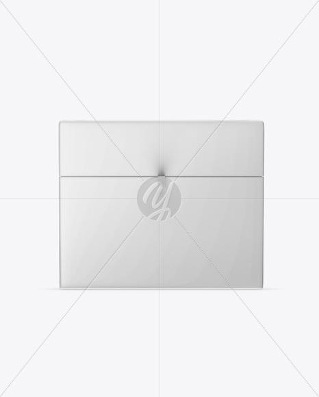 Glossy Gift Box Mockup