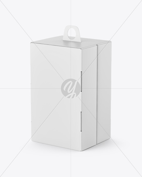 Matte Paper Box Mockup