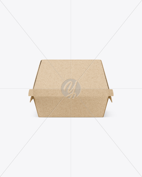 Kraft Lunch Box Mockup