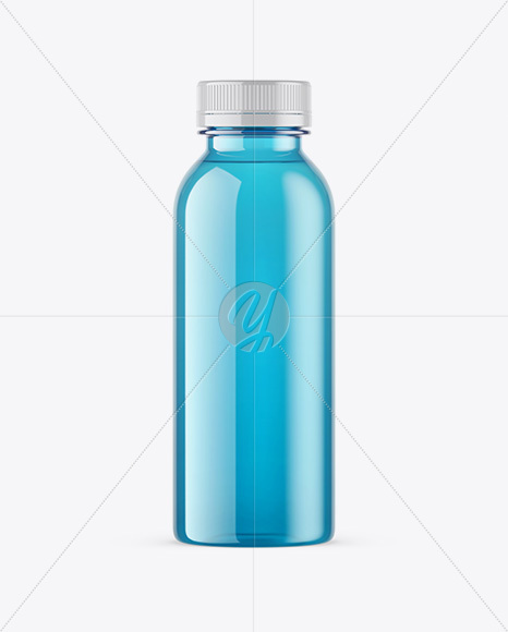 Plastic Energy Drink Bottle Mockup