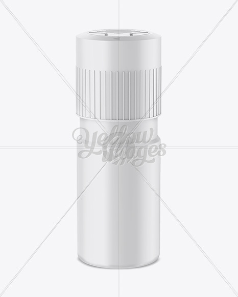 Matte Plastic Deodorant Mockup (High-Angle Shot) Matte Plastic Deodorant Mockup (High-Angle Shot)
