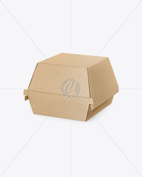 Kraft Lunch Box Mockup