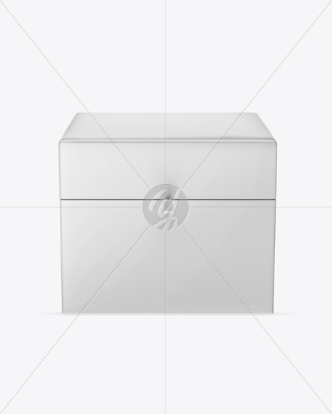 Glossy Gift Box Mockup