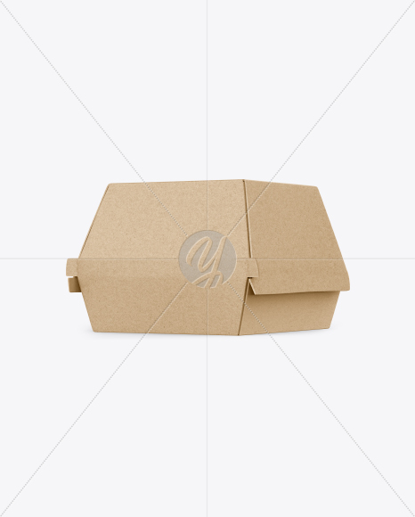 Kraft Lunch Box Mockup