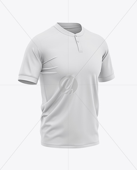 Henley Collar Jersey