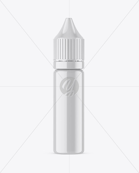 15ml Glossy Dropper Bottle Mockup