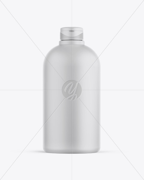 Matte Shampoo Bottle Mockup