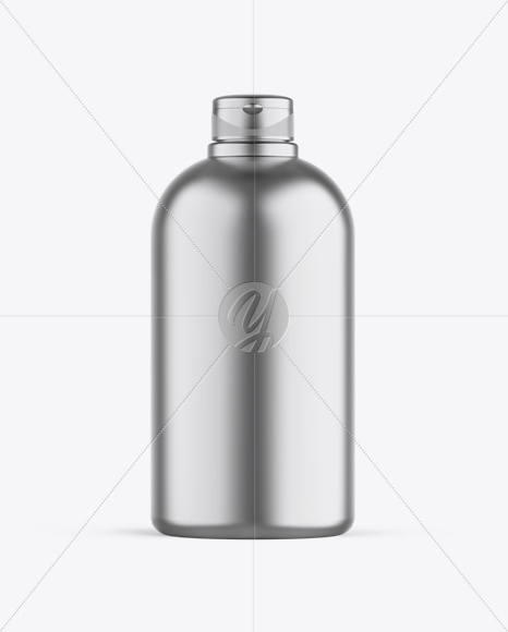 Metallized Shampoo Mockup