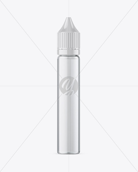 30ml Clear Glass Dropper Bottle Mockup