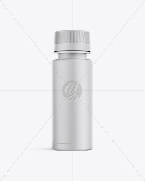 Matte Plastic Bottle Mockup
