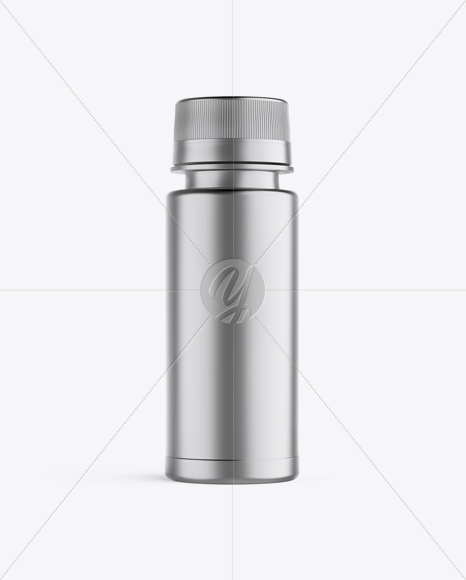 Metallized Bottle Mockup