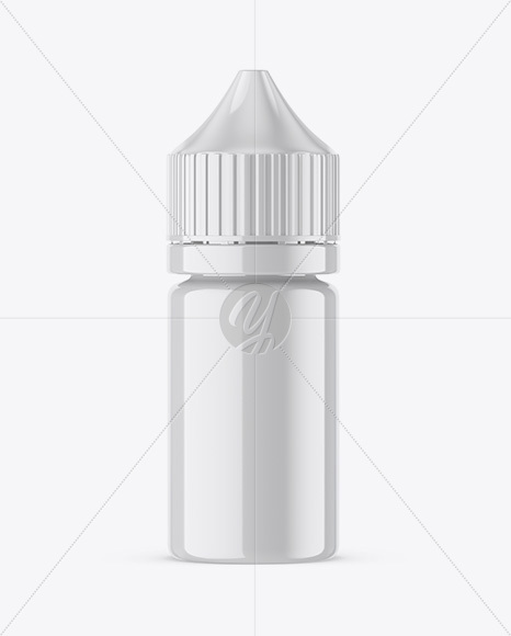 30ml Glossy Dropper Bottle Mockup