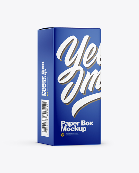 Paper Box Mockup