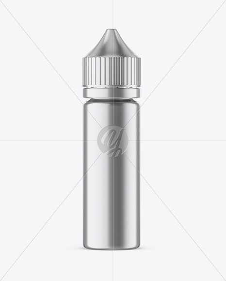 50ml Metallic Dropper Bottle Mockup