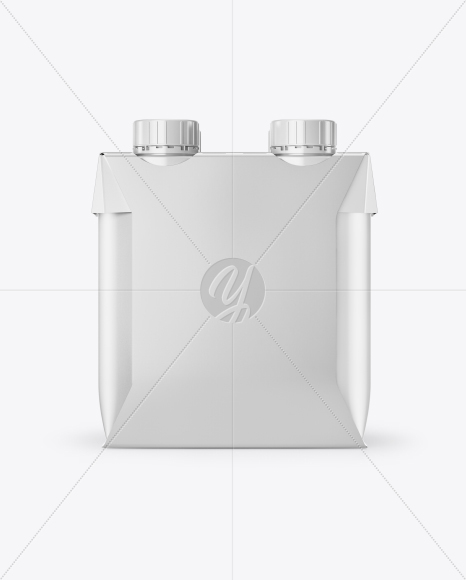 Glossy 4-Pack Paper Carrier Mockup