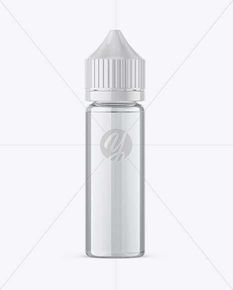 50ml Clear Glass Dropper Bottle Mockup