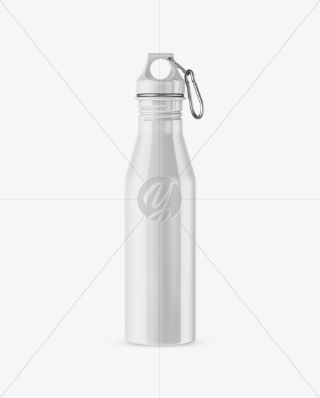 Glossy Sport Bottle Mockup