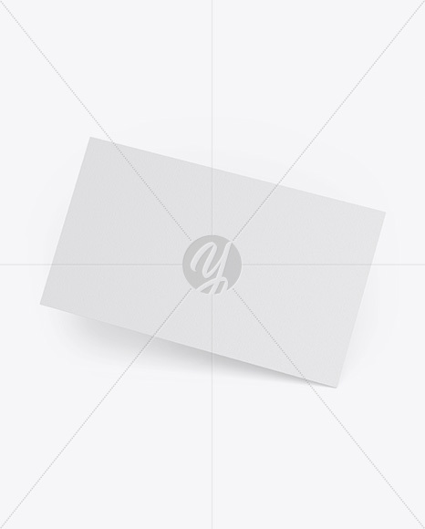 Textured Business Card Mockup