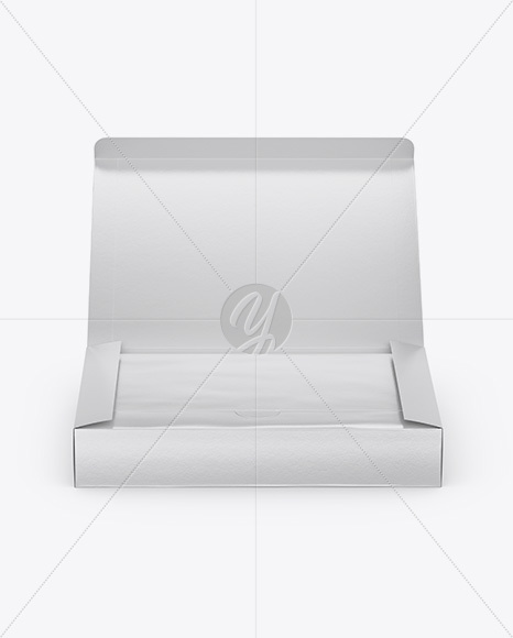 Opened Textured Box Mockup