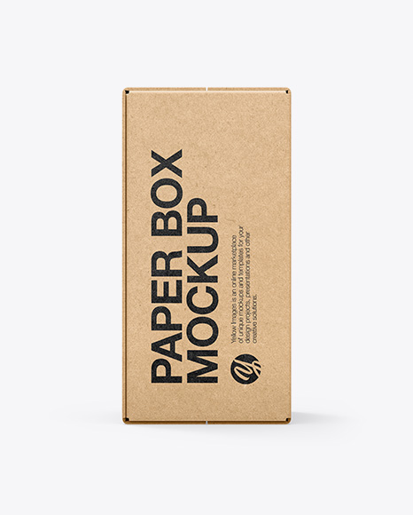 Kraft Box Mockup