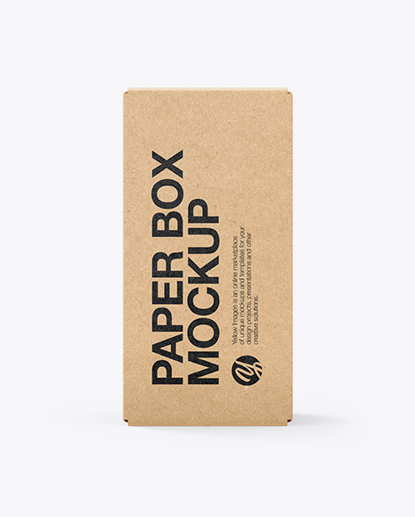 Kraft Box Mockup