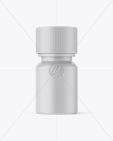 Matte Pills Bottle Mockup