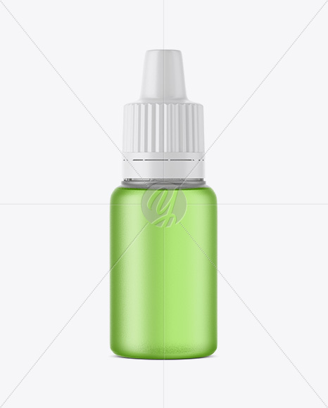 10 ml Semitransparent Dropper Bottle Mockup - Free Download Images High