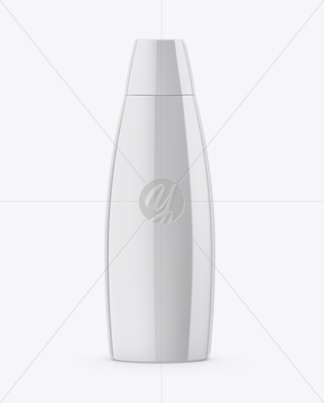 Cosmetic Glossy Bottle Mockup