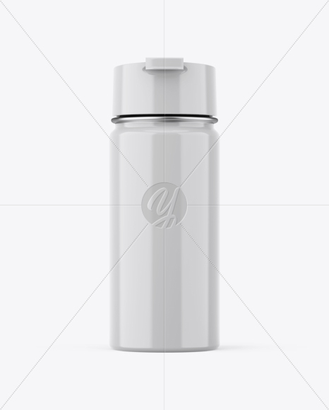 Glossy Flask Mockup