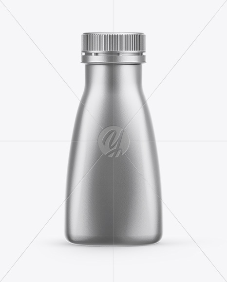 Metallic Bottle Mockup