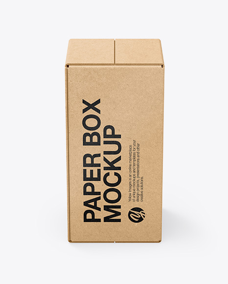 Kraft Box Mockup