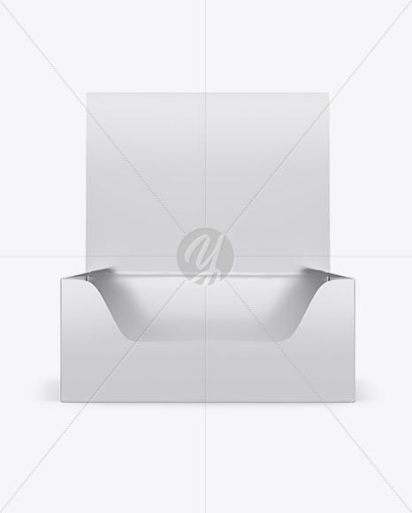 Glossy Snack Box Mockup