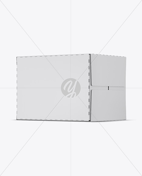 Matte Paper Box Mockup