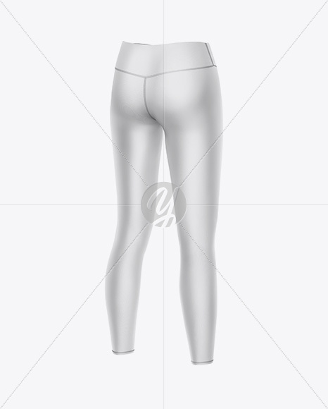 Women’s Leggings - Back Half Side View