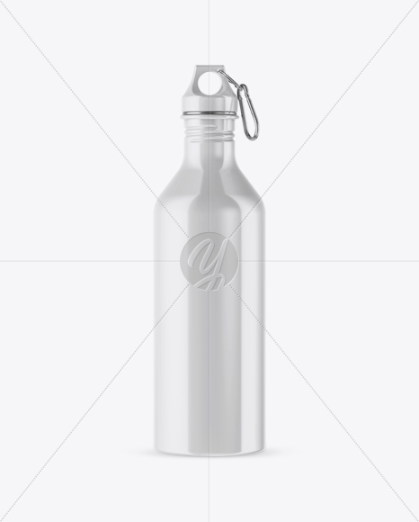 Glossy Sport Bottle Mockup