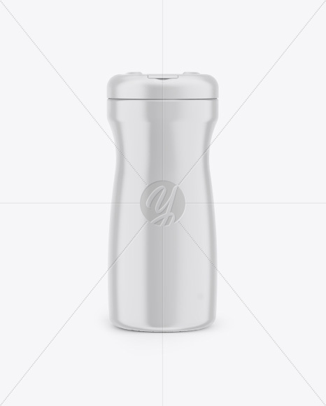 Plastic Coffee Jar Mockup