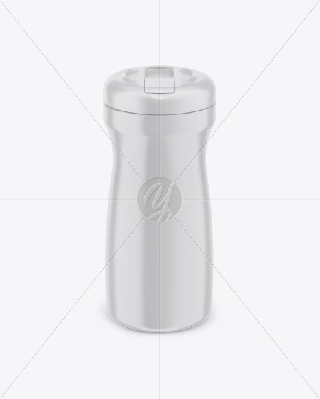 Plastic Coffee Jar Mockup