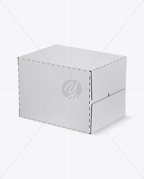 Matte Paper Box Mockup