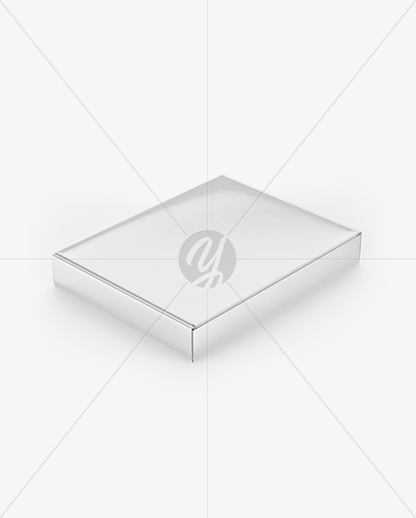 Glossy Paper Box Mockup