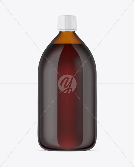 1000ml Amber Glass Bottle