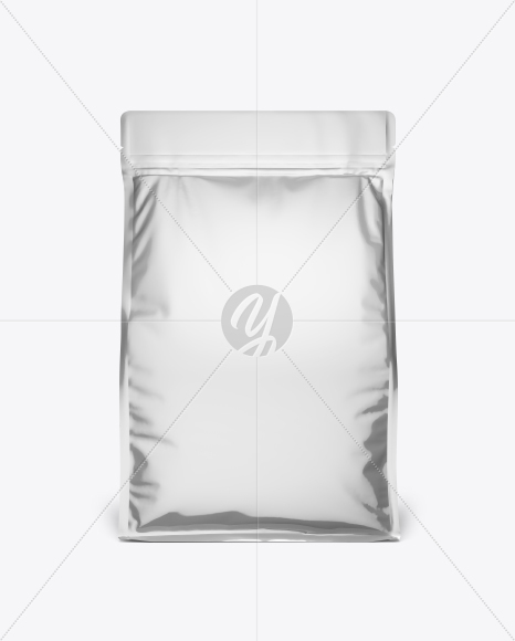 Glossy Food Bag Mockup