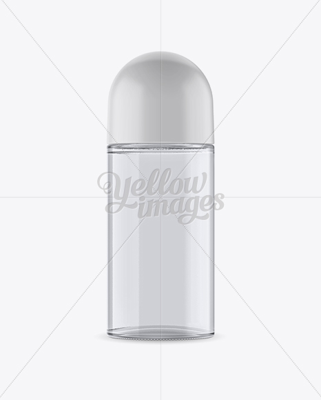 Clear Glass Roll-On Deodorant Mockup Clear Glass Roll-On Deodorant Mockup