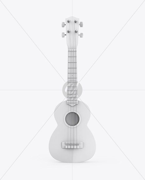 Glossy Ukulele Mockup